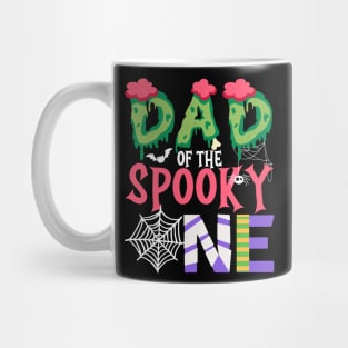 Dad Of The Spooky One Halloween First 1st Birthday Party Mug